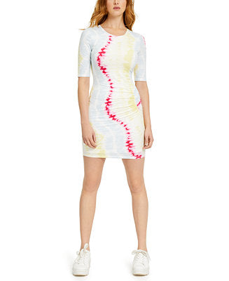 PSS-A  M-109 {Guess} Tie Dyed T-Shirt Dress Retail $89.00