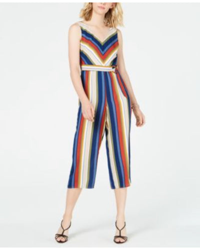 RP-J {Crystal Doll} Striped Gaucho Jumpsuit